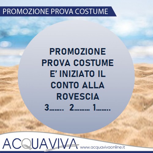 Promozione prova costume